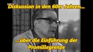 Jammerlappen fr&uuml;her wie heute: Corona heute ist wie damals die Promillegrenze