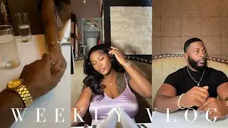 BABY REGISTRY GIFT, EVERYTHING IS SWOLLEN, HUSBAND'S BIRTHDAY DINNER | WEEKLY VLOG