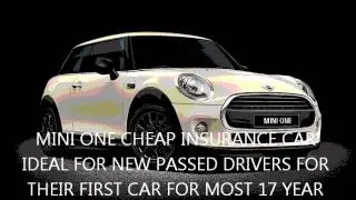 MINI ONE CHEAP INSURANCE CAR 17 TO 20 YEAR OLD