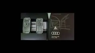 Оригинальная проекция логотипов #AUDI на дорогу.audi-upgrade.ru