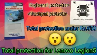 keyboard protector and trackpad protector for Lenovo legion5.