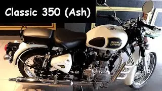 Royal Enfield Classic 350 (Ash) 2019 - Review In Hindi