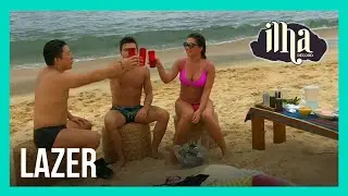 Thomaz curte passeio na praia após vencer o Desafio de Sobrevivência | Ilha Record