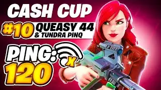 WE DOMINATED CASH CUP ON HIGH PING (QUALED FINALS) 🏆 w/Pinq | Queasy