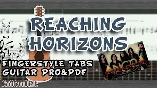 Angra-Reaching Horizons Easy Fingerstyle Guitar Tutorial Tabs