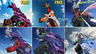 Все облики коллаборации Evangelion в Blood Strike | Полная демонстрация событий EVA в Blood strike