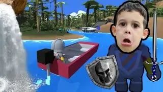 ACHAMOS UMA CAVERNA SECRETA NO JOGO WOBBLY LIFE