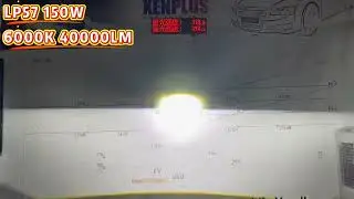 Xenplus New LP57 150W 6000K 40000LM Car Bi LED Laser Projector Lens