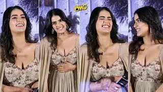 Kavya Thapar Dress STUNNING Visuals @ EAGLE Trailer Launch Event | Ravi Teja | Anupama Parameswaran