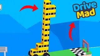 Drive Mad All Levels | Full Gameplay Walkthrough - Fancade 2026#DriveMad #Fancade #