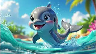 Baby Dolphin&rsquo;s Splashy Dance | Nursery Rhymes & Kids Songs