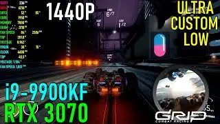 GRIP Combat Racing RTX 3070 & 9900K 4.6GHz - Max Settings 1440P