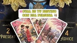 🌸CUÁL ES TU DESTINO🔮CON ESA PERSONA 🧍‍♂️ DE TU INTERÉS 🥰TAROT INTERACTIVO 🔮