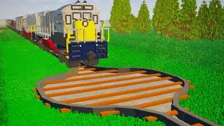 Top 10 Realistic TRAIN ACCIDENTS part 2 - Teardown #667