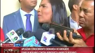 Aplazan conocimiento demanda de abogado familia Rosario contra periodista Anibelca Rosario