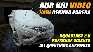 STARQ AQUABLAST 2.6 COMPLETE REVIEW | Harrier DARK Washing | Spare Wheel