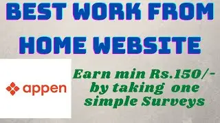 Work from Home Tamil| Best income without Investment| Earn Money with simple Survey| Appen Review
