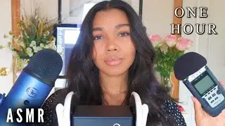 ASMR | MOUTH SOUNDS W/ 3 DIFFERENT MICS AS I SCRATCH YOU TO SLEEP ✨