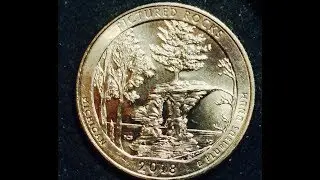 2018 America The Beautiful Quarter - Pictured Rocks - Michigan