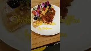 Chefjames and the Chicken and Waffles experience at ININE BISTRO