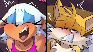 🦇Rouge X Tails 『Озвучка комикса』