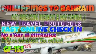 NEW PROTOCOLS FOR RETURNING OFW IN DEFF. COUNTRY VIA NAIA TERMINAL 1