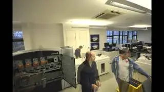 Xerox 1000 Colour Press installation at carbon colour
