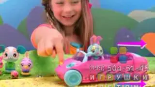 Игрушка Zoobles (Зублс) игровой набор Семейный автомобиль