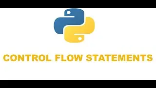 Control flow statements in Python