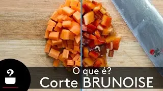 Como fazer Brunoise - POR QUE COZINHA #15