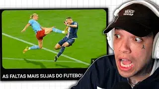 faltas BRUTAIS do futebol europeu 😱