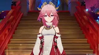 Genshin Impact Yae Miko ending cutscene