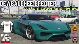 gta5 online. Dewbauchee specter customization and review @beargames2-ju1cs