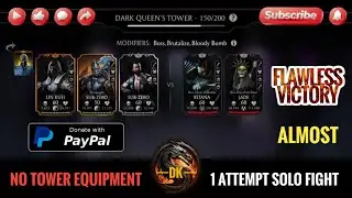 Dark Queen's Tower 150 & Reward 🎮 Mortal Kombat Mobile▫️MK Mobile #mortalkombatmobile #mkmobile #mkm