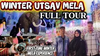 WINTER UTSAV MELA ❄️🎡 HYDERABAD | FULL TOUR MELA VLOG FAMILY MOMENT'S | @kouser_kitchen 
