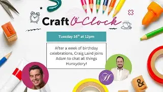 Craig Laird is joining me to chat all things Hunkydory 💜