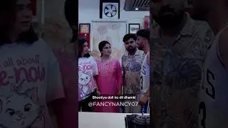 Doll ko di dhamki 😡😡| Fancy Nancy #funnyvideo #comedy #comedyvideos #shortsyoutube
