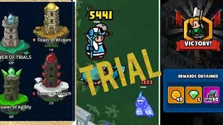 Rumble Heroes: Trial. 70+ stages. Gameplay.
