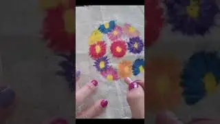 Desenho com Giz Pastel Oleoso em Algodão Cru. 