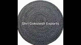 Exclusive Indian handmade Cotton Braided Rugs from Manufacture and Exporter - Agra - India