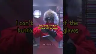 Four people go to the cold storage to practice the Arctic project