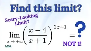 Harvard-Level Limit Problem Solved Step by Step | Can You Determine This Limit? | MOA Lesson 18