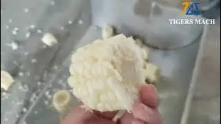 Corn cutting machine, automatic sweet corn top and tail cutter machine