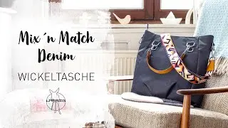 Wickeltasche | Mix 'n Match Bag Denim | L&Auml;SSIG
