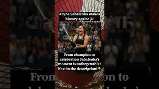 Aryna Sabalenka&rsquo;s Champagne Celebration After 4th Grand Slam! 🎾🥂 #news #viralnews #worldnews