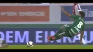 Stefan Schwab Horror Tackle vs Ajax