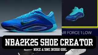 A'One Indigo Girl NBA2K25 SHOE CREATOR