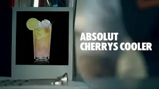 ABSOLUT CHERRYS COOLER DRINK RECIPE - HOW TO MIX