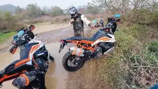 Финальная битва 2025 года: Грязевой занос KTM, который &laquo;напугал меня дважды&raquo; #KTM #DirtBike #Moto...