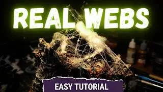 Spider Web - Chimerawargaming Tutorial #spider #web #tutorial #crafting
